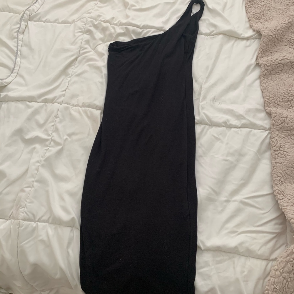 One Shoulder Midi Dress